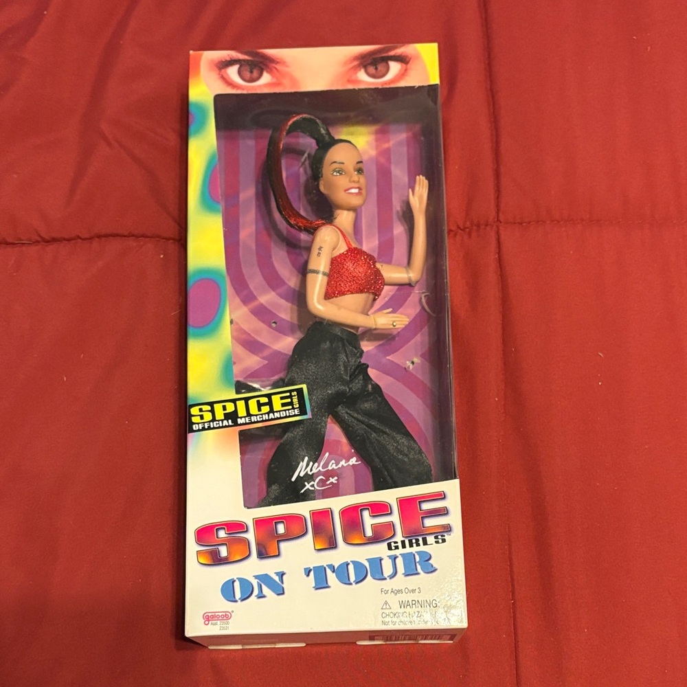 1998 Spice Girls On Tour Sporty Spice Doll